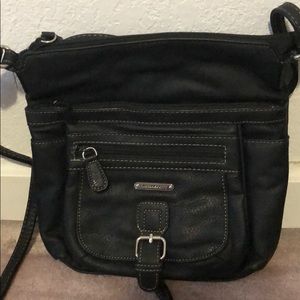 Laura Scott Leather cross body bag